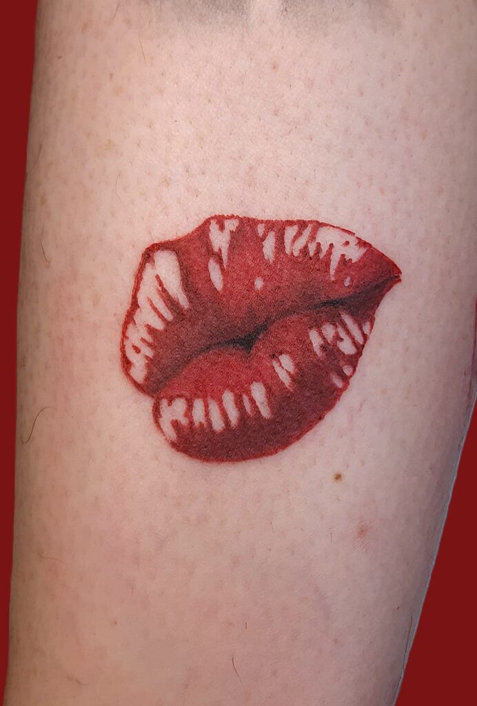 Tattoo Labbra Rosse